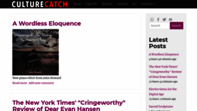 What Culturecatch.com website looked like in 2021 (2 years ago)