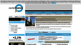 What Cerclefinance.com website looked like in 2021 (3 years ago)