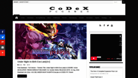 What Codexpcgames.com website looked like in 2021 (2 years ago)