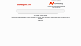 What Corombogames.com website looked like in 2021 (3 years ago)