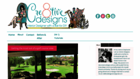 What Cre8tivedesignsinc.com website looked like in 2021 (2 years ago)
