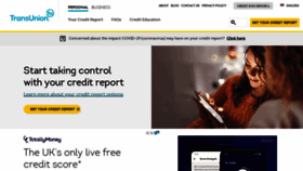What Callcredit.co.uk website looked like in 2021 (3 years ago)