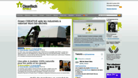 What Cleantechrepublic.com website looked like in 2021 (2 years ago)