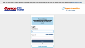 What Costcotireappointments.com website looked like in 2021 (2 years ago)