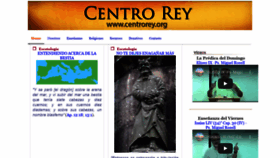 What Centrorey.org website looked like in 2021 (2 years ago)