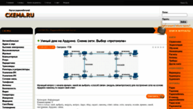 What Cxema.ru website looked like in 2021 (2 years ago)