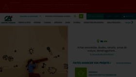 What Ca-centrefrance.fr website looked like in 2021 (2 years ago)