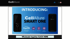 What Cellallure.com website looked like in 2021 (2 years ago)
