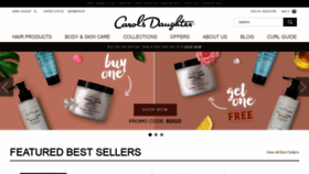 What Carolsdaughter.com website looked like in 2021 (2 years ago)