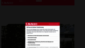 What Cavallo.de website looked like in 2021 (3 years ago)