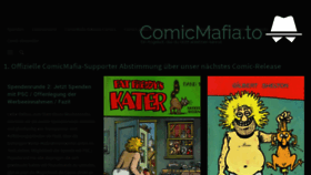 What Comicmafia.to website looked like in 2021 (2 years ago)