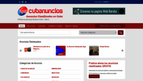 What Cubanuncios.biz website looked like in 2021 (2 years ago)