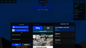 What Cellcraft.io website looked like in 2021 (2 years ago)