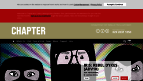 What Chapter.org website looked like in 2021 (2 years ago)