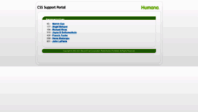 What Css.humana.com website looked like in 2021 (2 years ago)