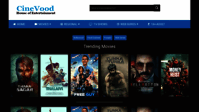 What Cinevood.net website looked like in 2021 (2 years ago)