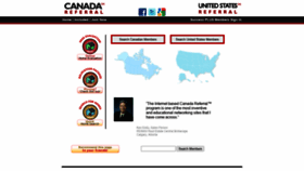 What Canadareferral.com website looked like in 2021 (2 years ago)