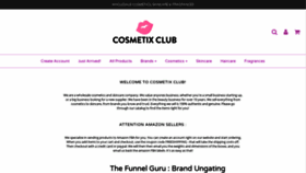 What Cosmetixclub.com website looked like in 2021 (2 years ago)