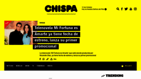 What Chispa.tv website looked like in 2021 (2 years ago)