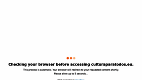 What Culturaparatodos.eu website looked like in 2021 (2 years ago)