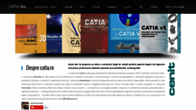 What Catia.ro website looked like in 2021 (2 years ago)