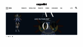 What Cappellini.it website looked like in 2021 (2 years ago)