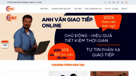 What Cefalt.edu.vn website looked like in 2021 (2 years ago)
