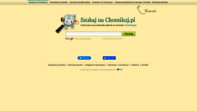 What Chomikuj-wyszukiwarka.eu website looked like in 2021 (2 years ago)