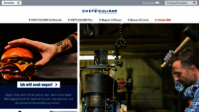 What Chefsculinar.de website looked like in 2021 (2 years ago)