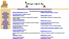 What Coloriage-enfant.biz website looked like in 2021 (2 years ago)