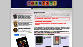 What Corbitts.com website looked like in 2021 (2 years ago)