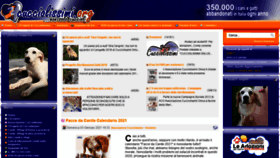 What Cucciolissimi.net website looked like in 2021 (4 years ago)