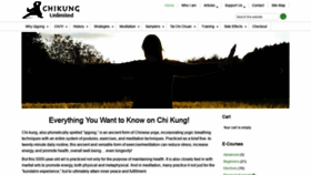 What Chikung-unlimited.com website looked like in 2021 (2 years ago)