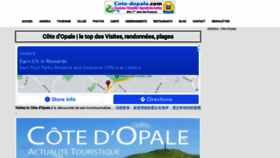 What Cote-dopale.com website looked like in 2021 (2 years ago)