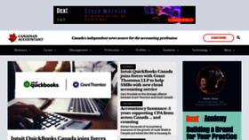 What Canadian-accountant.com website looked like in 2021 (3 years ago)