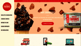 What Chocolatsfavoris.com website looked like in 2021 (2 years ago)