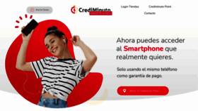 What Crediminuto.com.co website looked like in 2021 (2 years ago)