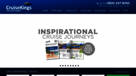 What Cruisekings.co.uk website looked like in 2021 (2 years ago)