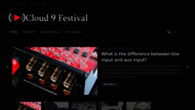 What Cloud9festival.co.uk website looked like in 2021 (2 years ago)