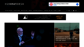 What Cinematorio.com.br website looked like in 2021 (2 years ago)