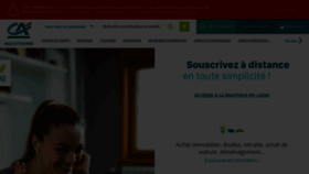 What Ca-aquitaine.fr website looked like in 2021 (2 years ago)