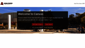 What Canvas.apu.edu website looked like in 2021 (2 years ago)