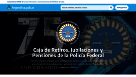 What Crjppf.gov.ar website looked like in 2021 (2 years ago)