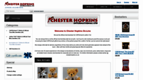 What Chesterhopkins.co.uk website looked like in 2021 (2 years ago)