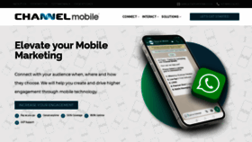 What Channelmobile.co.za website looked like in 2021 (2 years ago)
