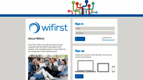 What Connect.wifirst.net website looked like in 2021 (2 years ago)