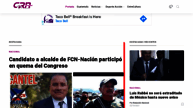 What Crnnoticias.com website looked like in 2021 (2 years ago)
