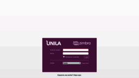 What Correio.unila.edu.br website looked like in 2021 (2 years ago)