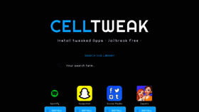 What Celltweak.com website looked like in 2021 (2 years ago)