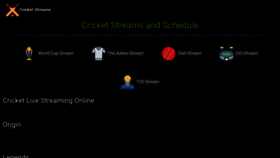 What Cricstream.me website looked like in 2021 (2 years ago)